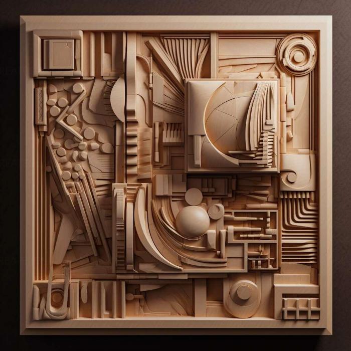 نموذج ثلاثي الأبعاد لآلة CNC 3D Art 